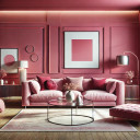 Pintura interior rosa mate I Frambuesa rosado | carácter lúdico y alegre | LA COCINA DE COLOR