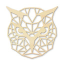 Sztuka z drewna topoli - Sowa origami