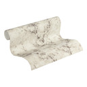 Livingwalls Papier peint intissé New Walls Cosy & Relax floral blanc, crème, gris