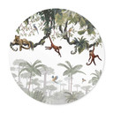 Plakat dla dzieci Kikki Belle - Cheeky monkeys - Round