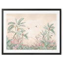 Plakat Tropikalna Sielanka z Kolibrem Morela - Bloomery Decor