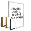 Plakat -Un adulte créatif
