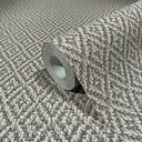 grafisk tapet, non-woven tapet Flora brun, beige