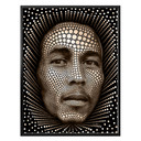 Plakat Ben Heine - Circlism: Bob Marley