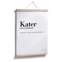 Poster Grammatik - Kater 