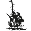 Sticker mural - Toise bateau de pirates