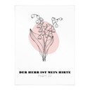 Personalisierbares Poster Monatsblume Mai