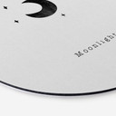 Tableau sur alu-Dibond rond Orara Studio - Moonlight