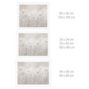 Poster wilde bloemenweide met vlinders in Scandinavisch ontwerp - Ms Tiff
