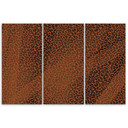 3 stykke lærredsprint, Leopard Leopard Pels Patches Mønster