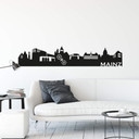 Wandtattoo Mainz Skyline