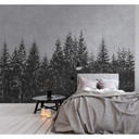 Livingwalls Fototapet Walls by Patel svart skog 3