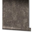 Tekstureret non-woven tapet brun, guld 