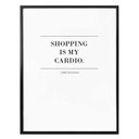 Plakat Zakupy to moje cardio