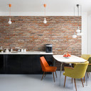 Fotobehang Papierbehang Baksteen