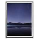Plakat z nocnym niebem