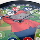 Kinder Wanduhr Benjamin Blümchen mit Panda - Rund Ø30 cm