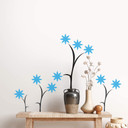 Sticker mural - Set Fleurs #02
