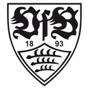 Wandtattoo VfB Stuttgart Logo einfarbig