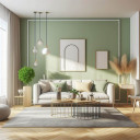 Vægfarve grøn silkemat - COLOR Kitchen Dejlig Lime