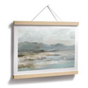 Poster Zacht Kustlandschap Grijs - Cheney