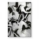 Alu-Dibond brossé avec Effet Doré, Argenté & Cuivré - Motif marbré abstrait - Treechild