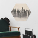 Sekskantet træ Xu - Foggy Forest