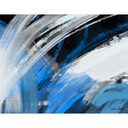 Fototapete Blaue Pinselstriche abstrakt - Cheney