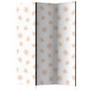 Screen room divider - Børneblomster, 3-delt