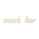 Dekoracja ścienna do kuchni - Snack Bar - Topola
