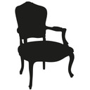 Wallsticker Stol 2