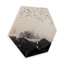 Hexagone - Bois placage de bouleau Kubistika - En haut des montagnes
