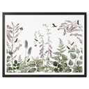 Plakat Sir Edward - Kolibry w ogrodzie