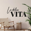 Muursticker La dolce vita - modern