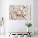 Canvasbillede, mælkebøtte natur makro