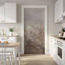 Pampagras en grassen deurfolie in beige - Ms Tiff