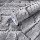 Non-woven tapet i 3D steneffekt brun steneffekt 