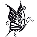 Sticker mural - Papillon 7