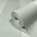 Stribet tapet, non-woven Shades Iconic hvid grøn