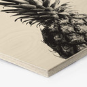 Hexagone - Bois 1X Studio - Ananas