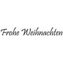 Wandtattoo Frohe Weihnachten