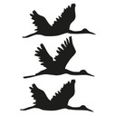Wallsticker Klinke deko: Fugle