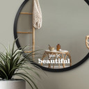 Wallsticker Spejlklistermærke Du er smuk