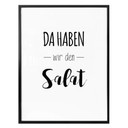 Poster - Da haben wir den Salat