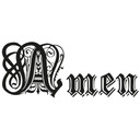 Sticker mural - Amen