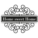 Wallsticker Home sweet Home 3