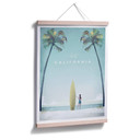 Plakat Rivers - Kalifornia