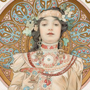 Mucha - Moët and Chandon: Fototapeta Dry Imperial