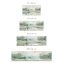 Zelfklevende Keukenachterwand Velvet Dusk - Abstract Landschap - Sir Edward x Grigory Gladarev