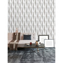 Fotomural Paredes de Patel 3 Paper House 2 gris, blanco